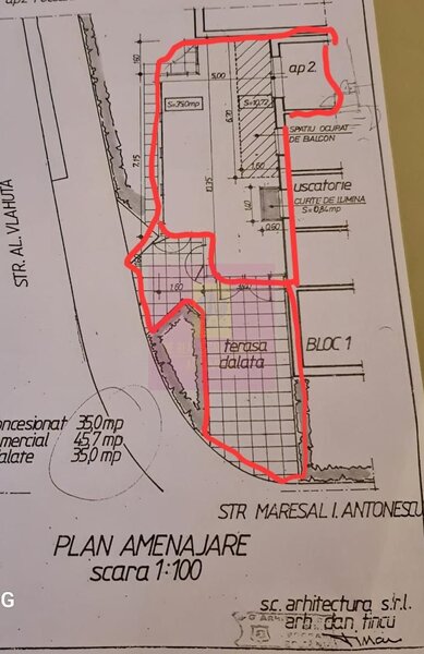 Spatiu comercial cu terasa exterioara , Focsani, central